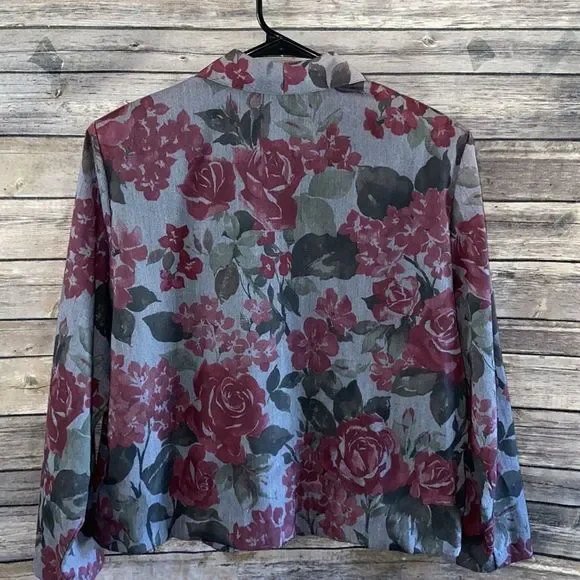 Maggie Lawrence floral blazer jacket - Picture 5 of 5